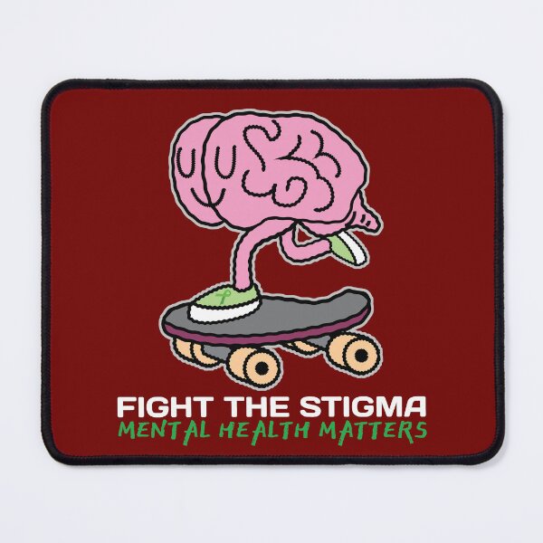 Item preview, Fight The Stigma - Mental Health Matters Support designed and sold by OwlCanvas.