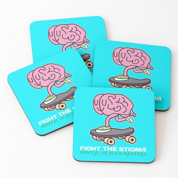 Item preview, Fight The Stigma - Mental Health Matters Support designed and sold by OwlCanvas.