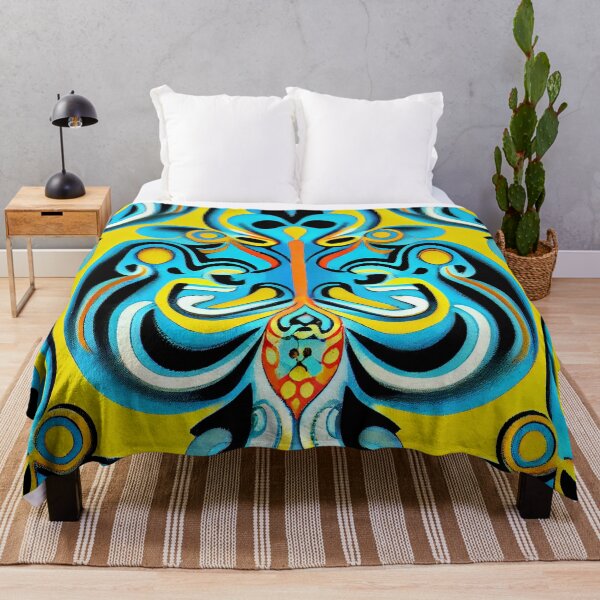 Item preview, Divine Happy Abstract Surreal Hollywood Regency Pattern Digital Painting designed and sold by CodeAndColors.