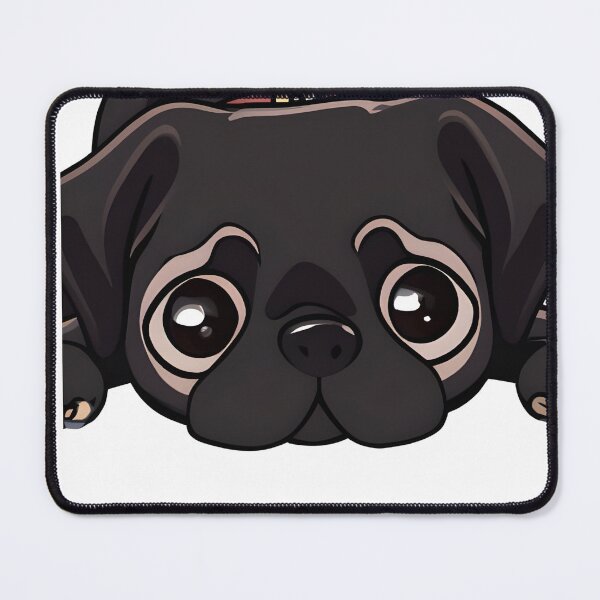 Item preview, Cute Pug. Cartoon Pug. Animated Pug. Pug Mamma designed and sold by Doggymadness.