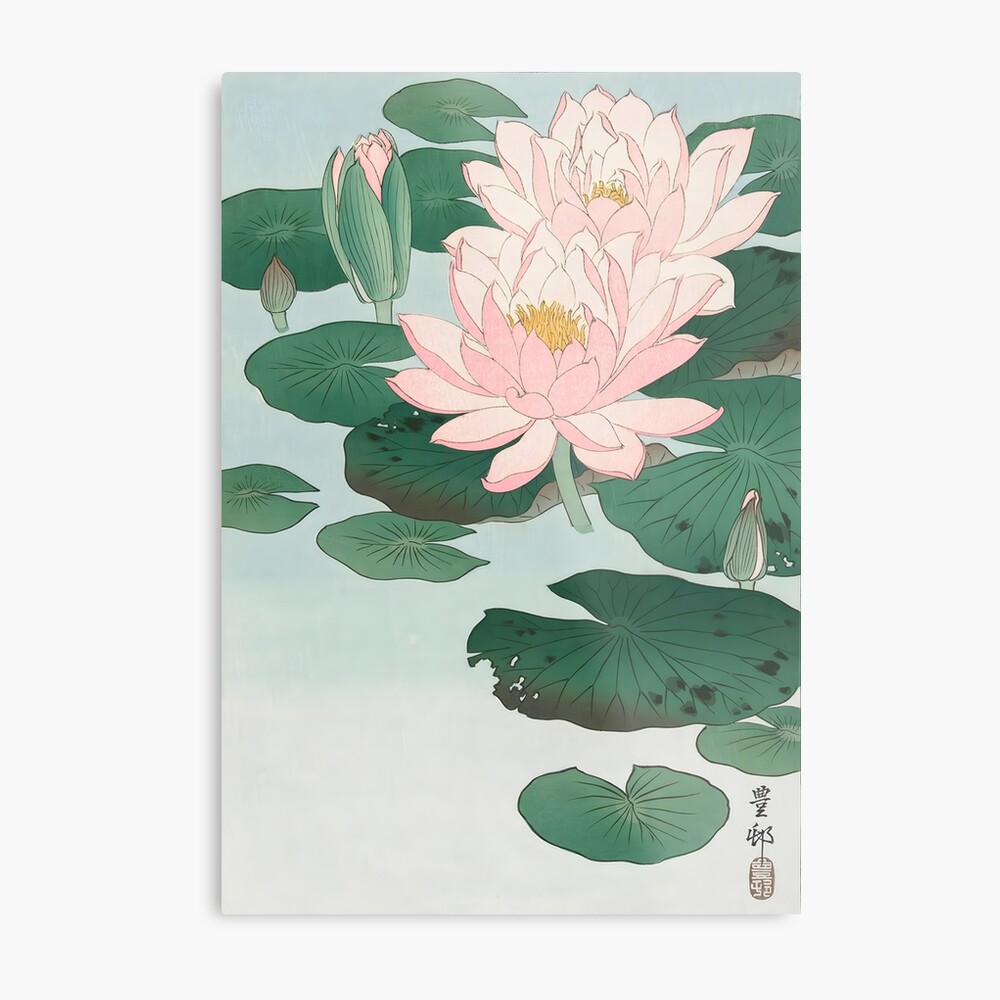 Ukiyo e Ohara Koson Water Lily (1920 - 1930)