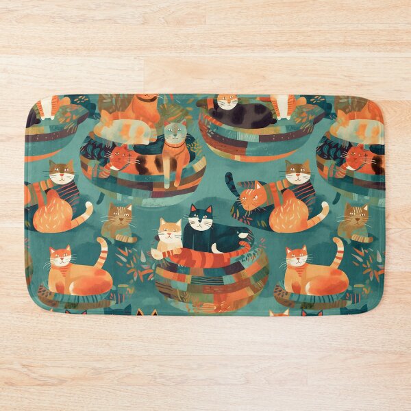 Item preview, Furry Friends Forever: Adorable Cartoon Cat designed and sold by kennyferg.
