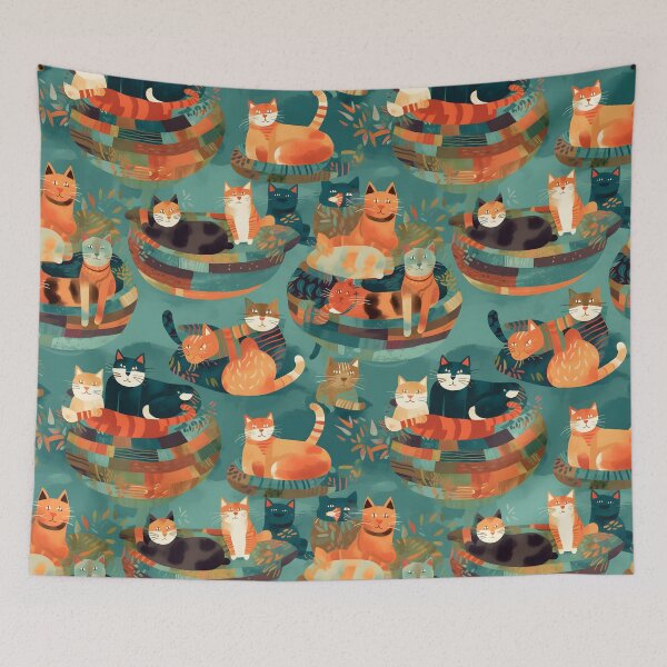 Item preview, Furry Friends Forever: Adorable Cartoon Cat designed and sold by kennyferg.