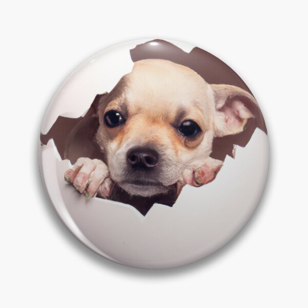 Item preview, Dog in the Egg designed and sold by FunnyDesignsArt.