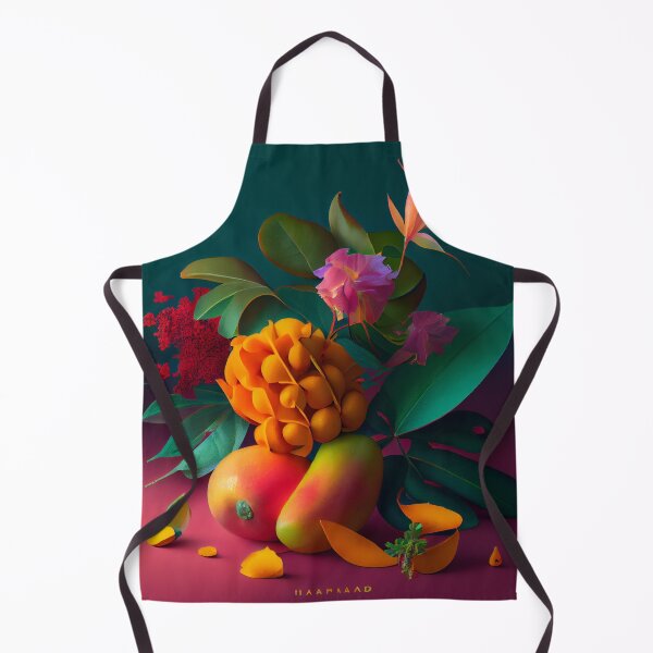 Aperçu de l'œuvre Mango and Clover A Colorful Hue Digital Painting créée et vendue par CodeAndColors.
