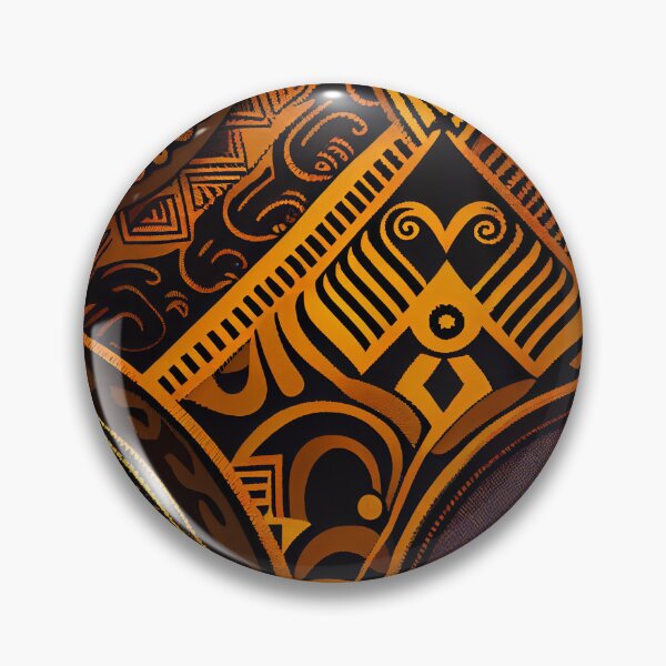 Artikelvorschau, Artistic African Pattern Digital Painting entworfen und verkauft von CodeAndColors.