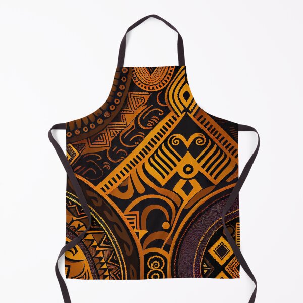 Aperçu de l'œuvre Artistic African Pattern Digital Painting créée et vendue par CodeAndColors.