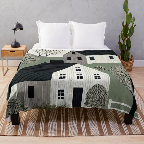 Item preview, Coarse Modern Farmhouse Pattern Digital Painting designed and sold by CodeAndColors.