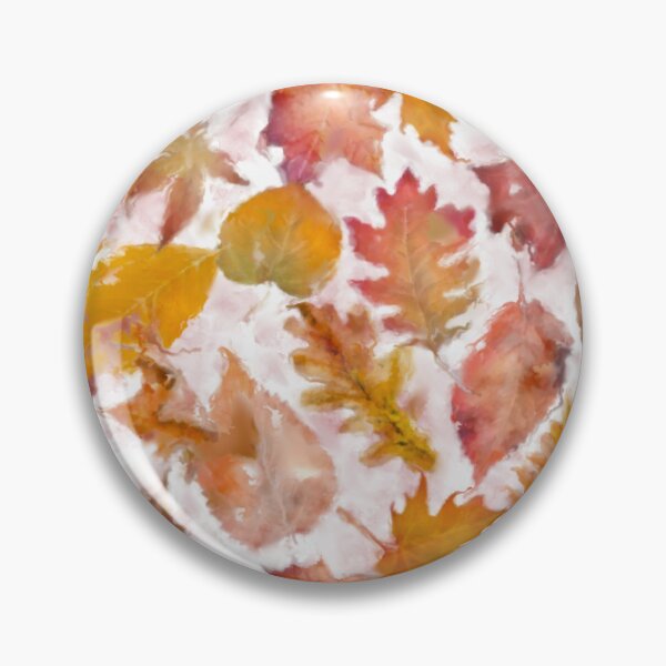 Item preview,  Autumn Leaves In Watercolour Pattern Design designed and sold by Tina Veenstra.