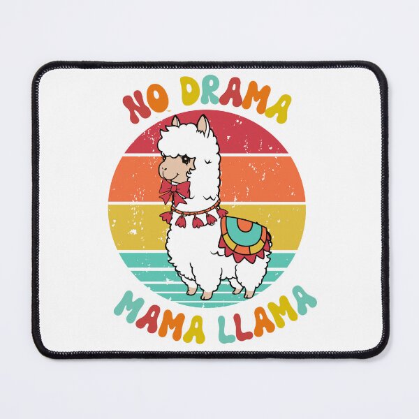 Item preview, No Drama Mama Llama, Cute Llama Mama, Llama Lover, Mom, Mama, Mother designed and sold by desireedickens.