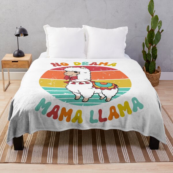 Item preview, No Drama Mama Llama, Cute Llama Mama, Llama Lover, Mom, Mama, Mother designed and sold by desireedickens.