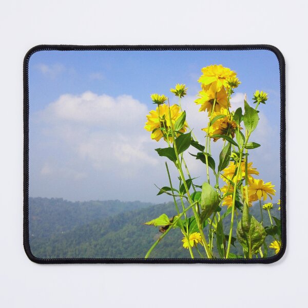 Item preview, Yellow flowers looking at the sky from the mountains designed and sold by Bigrow.