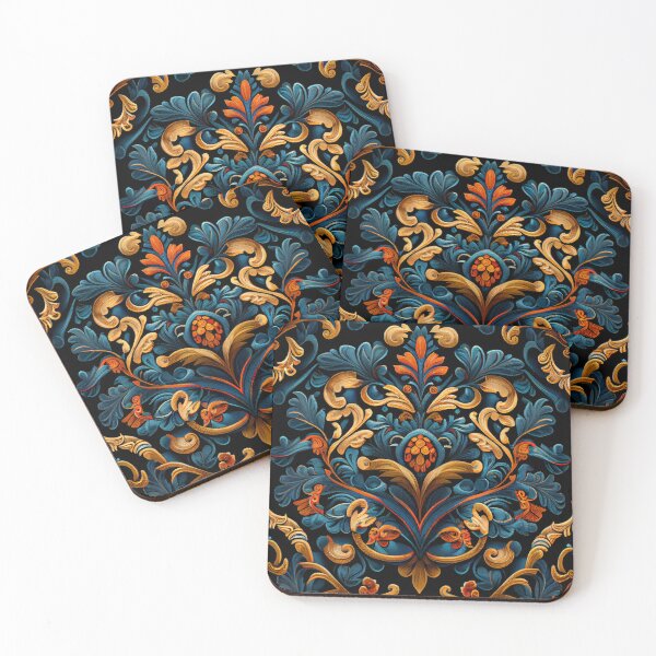 Item preview, Imagined Detailed New Traditional Pattern Digital Painting designed and sold by CodeAndColors.