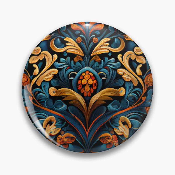 Artikelvorschau, Imagined Detailed New Traditional Pattern Digital Painting entworfen und verkauft von CodeAndColors.