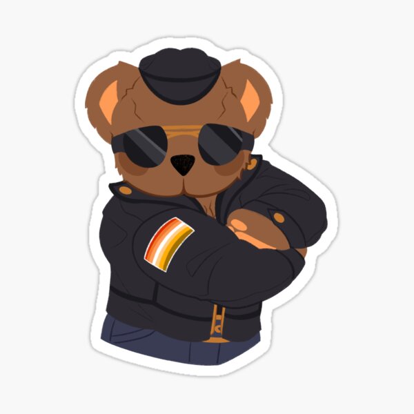 Item preview, Butch Biker Bear designed and sold by bearybutch.