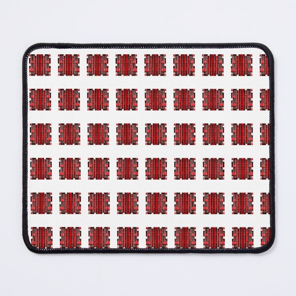 Item preview, Red White Cool Square Shape Pattern designed and sold by erion-store.