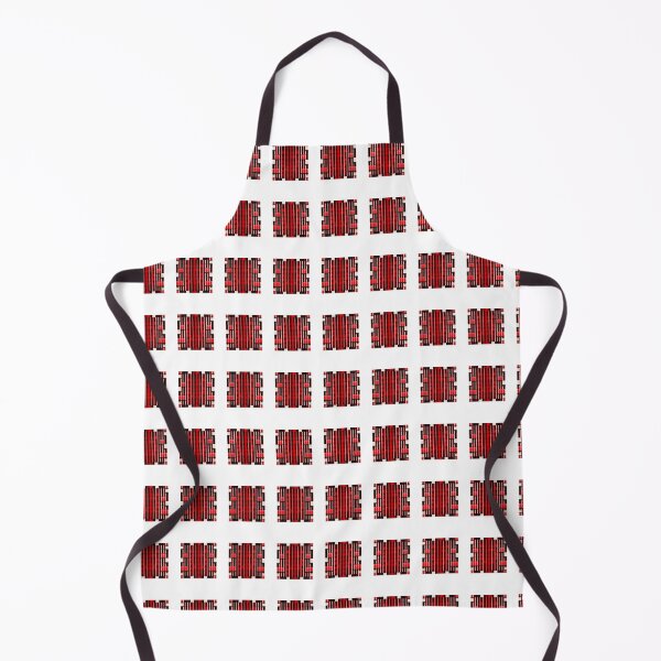 Item preview, Red White Cool Square Shape Pattern designed and sold by erion-store.