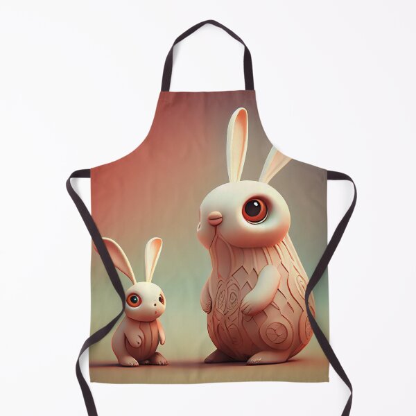 Artikelvorschau, Boogie Bunny and Mamma Digital Painting entworfen und verkauft von CodeAndColors.