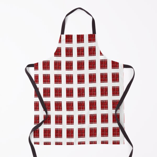 Item preview, Red White Cool Square Shape Pattern designed and sold by erion-store.