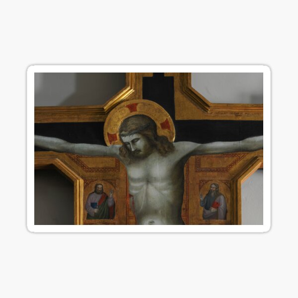 Item preview, Gilded Crucifixion in tempera on wood designed and sold by Terence Kerr.