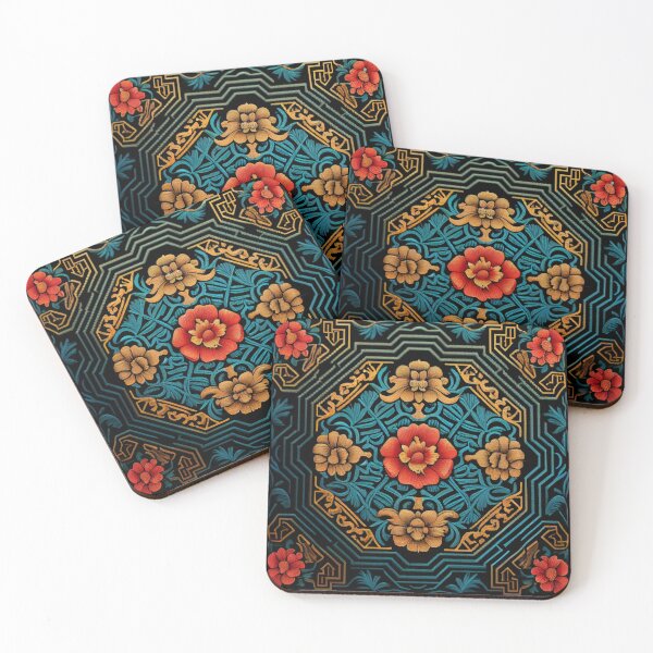 Item preview, Dramatic Imagined Coarse Asian Pattern Digital Painting designed and sold by CodeAndColors.