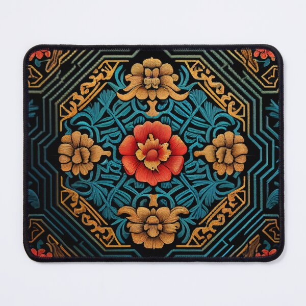 Item preview, Dramatic Imagined Coarse Asian Pattern Digital Painting designed and sold by CodeAndColors.