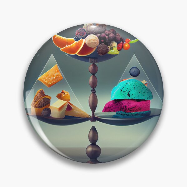 Artikelvorschau, Balance of Flavors Digital Painting entworfen und verkauft von CodeAndColors.