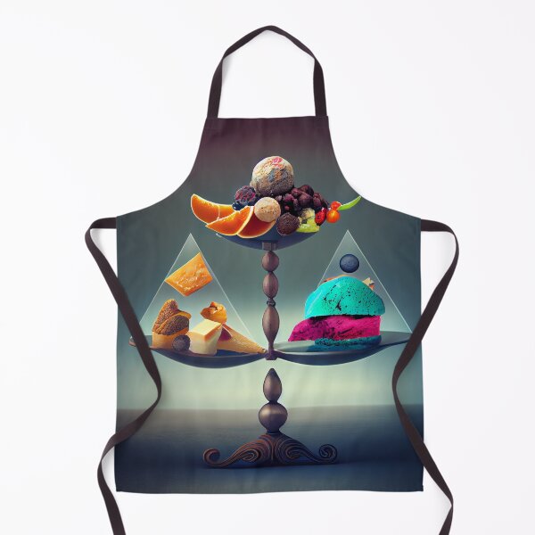Aperçu de l'œuvre Balance of Flavors Digital Painting créée et vendue par CodeAndColors.