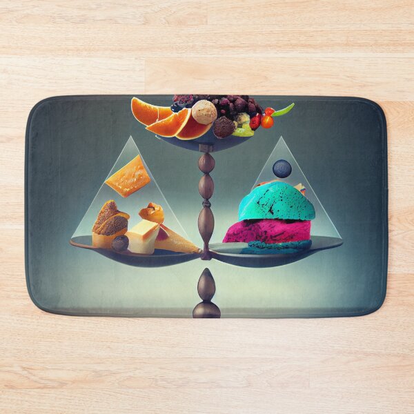 Item preview, Balance of Flavors Digital Painting designed and sold by CodeAndColors.