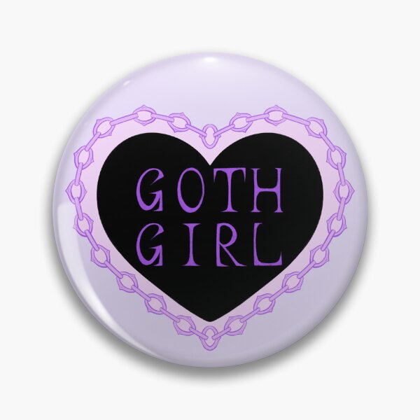 Item preview, Goth Girl Heart designed and sold by bearybutch.