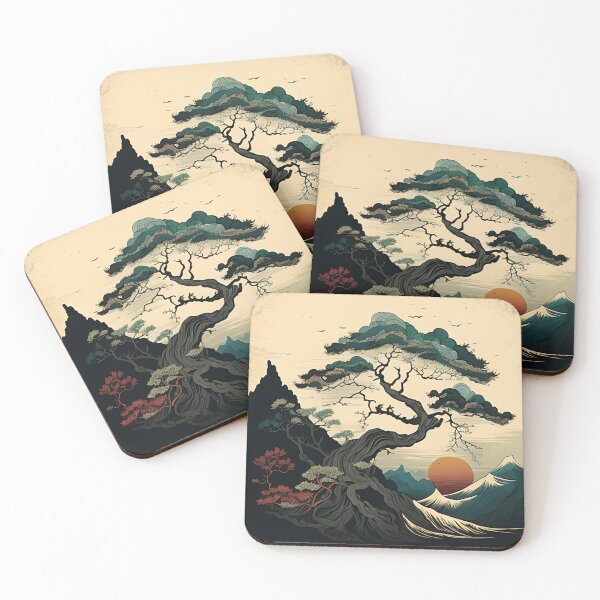 Item preview, Japanese Zen style landscape I designed and sold by alphadaze.