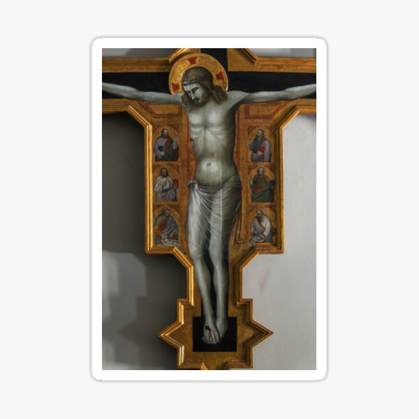 Item preview, Medieval gilded Crucifixion in Fiesole designed and sold by Terence Kerr.