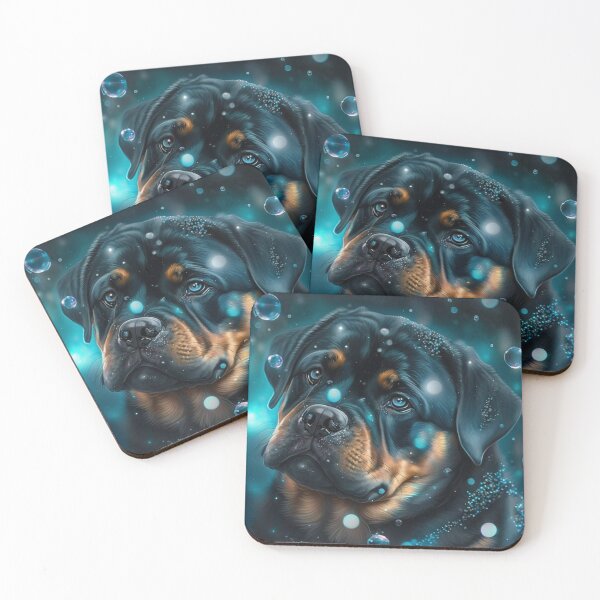 Item preview, Rottweiler Bubbly designed and sold by Nocturne  Paws.