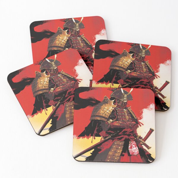 Item preview, Samurai Warrior with Dual Swords designed and sold by RockingPandS.