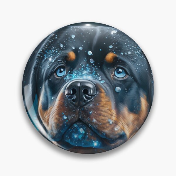 Item preview, Shimmering Rottweiler Puppy designed and sold by Nocturne  Paws.