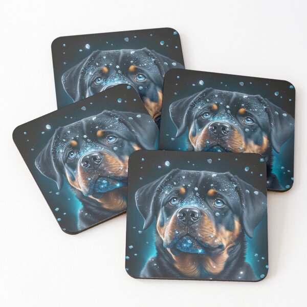 Item preview, Shimmering Rottweiler Puppy designed and sold by Nocturne  Paws.
