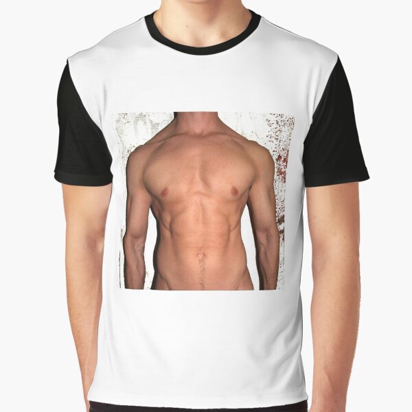 Muscular Man Graphic T-Shirt
