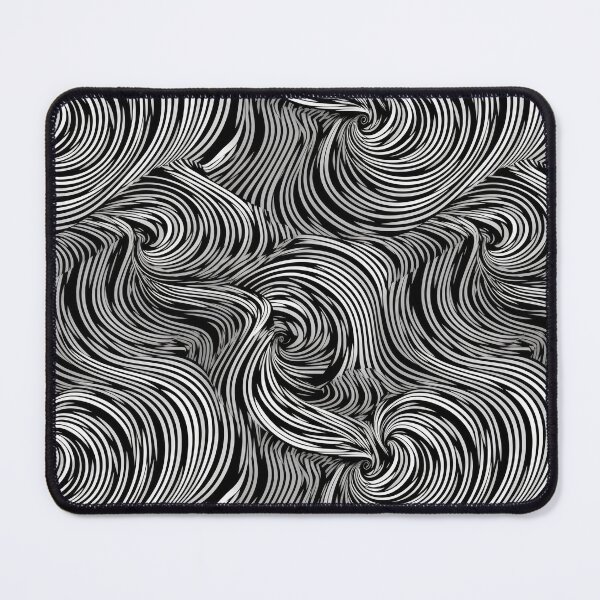 Item preview, An intricate black and white pattern that repeats endlessly designed and sold by taoman.