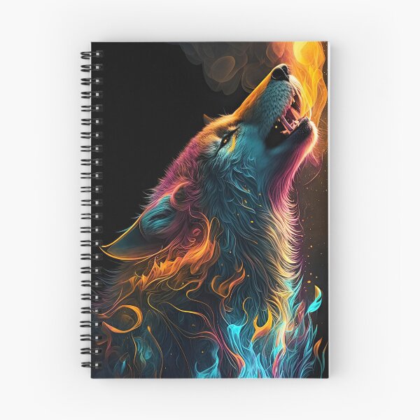 Item preview,  "Mesmerizing Digital Artwork of a Roaring Wolf by Indianrocks Collection" designed and sold by Indianrocks.