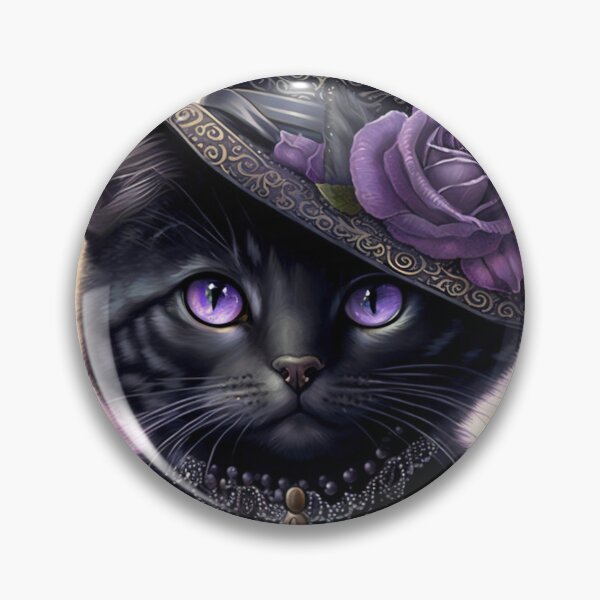 Item preview, Dark Glamorous Black British Shorthair designed and sold by Nocturne  Paws.