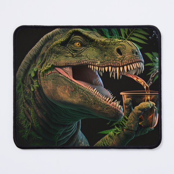 Item preview, Tyranno-Mate: Dinosaur Drinking Yerba Mate designed and sold by netdota.