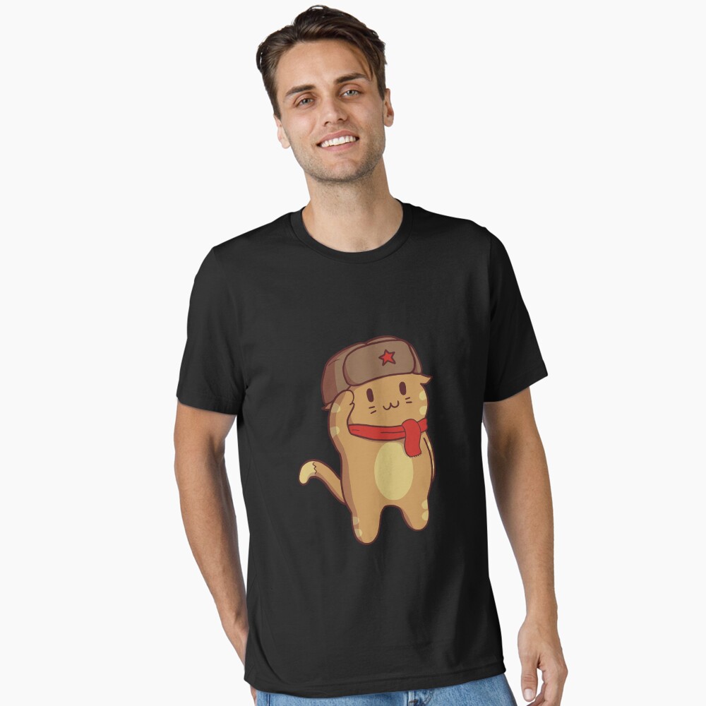 Vista previa del artículo con la obra «Camiseta esencial», diseñado y vendido por sivelobanova.