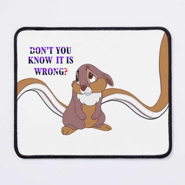 Item preview, Strongly warning the squirrel not to do wrong things designed and sold by Bigrow.