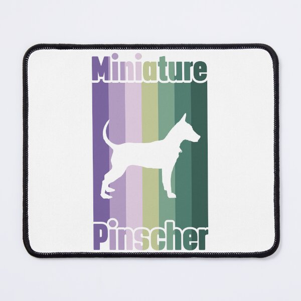 Item preview, Miniature Pinscher Pastel Lines designed and sold by FrescoDesign.