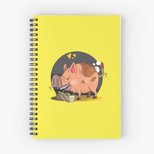 Item preview, hungry pig designed and sold by minimalart09.