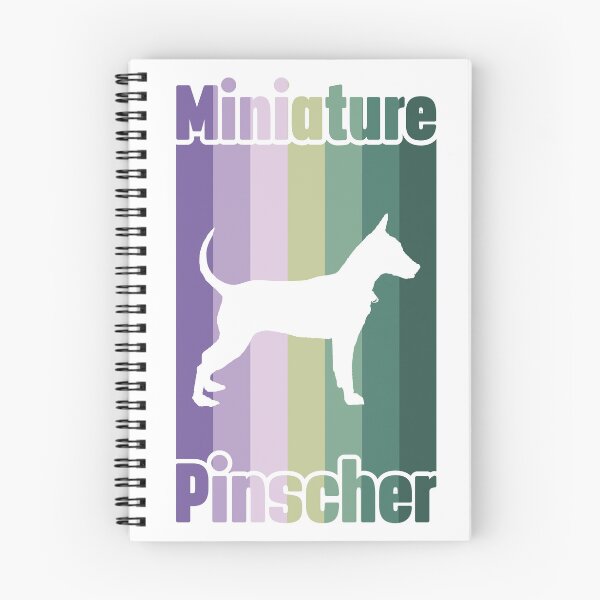 Item preview, Miniature Pinscher Pastel Lines designed and sold by FrescoDesign.