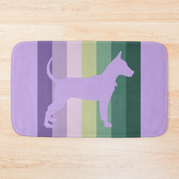 Item preview, Miniature Pinscher Pastel Lines designed and sold by FrescoDesign.