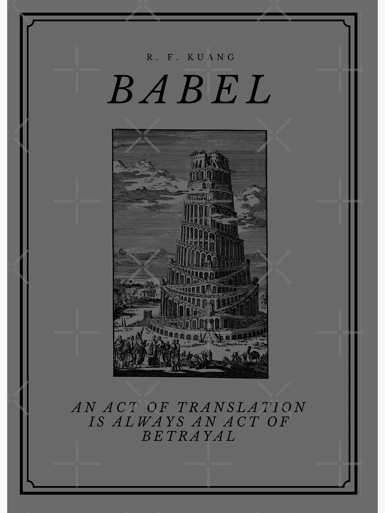 Babel - Livre de R.F. Kuang