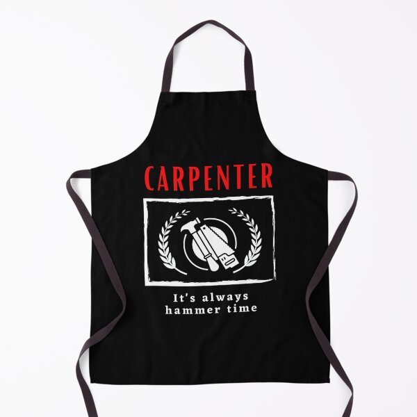Item preview, Carpenter It's Always Hammer Time funny motivational design designed and sold by DigitalMagShop.