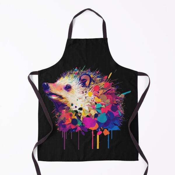 Item preview, FUNNY HEDGEHOG WITH SMILING STREET ART GRAFFITI designed and sold by CRAZY&ART.